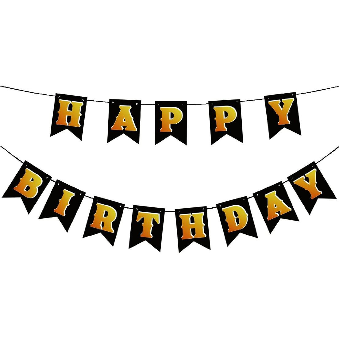 Happy Retirement Banner Black and Gold Happy Retirement Sign Happy Retired Banner for Men Women Office Farewell Party Supplies black birthday banner