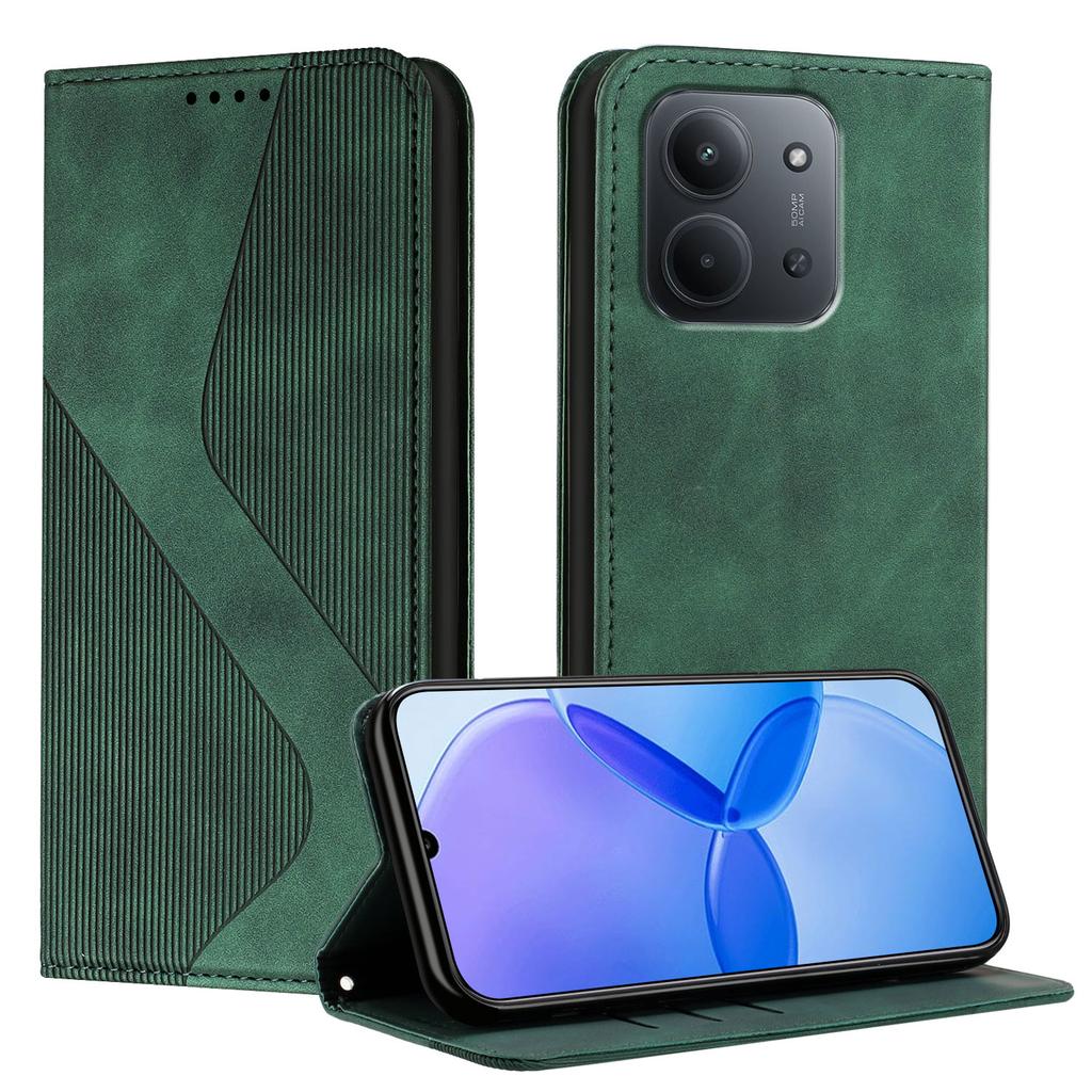 Magnetic Leather Wallet Flip Luxury Case for Xiaomi 15T Pro POCO M7 Cover for Xiaomi Redmi 15C A5 Note 14 15 4G 5G Phone Cases