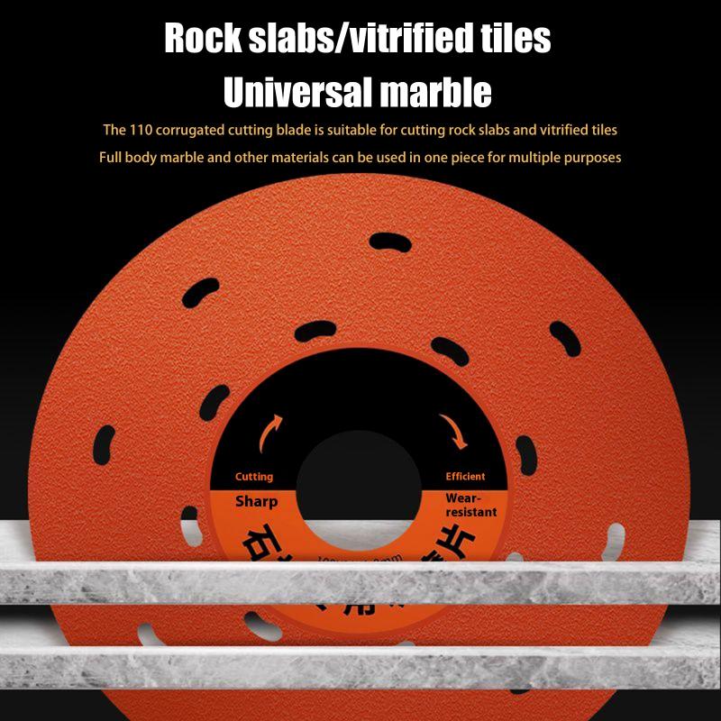 1/2/5Pcs 4Inch 100Mm Cutting Grinding Discs Vacuum Brazed Saw Blade Tile Grinder Blade For Metal Wood Pvc Pipes