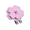 Magnetic For Golfer Pink Flower Golf Hat Clip Hat Marker Ball Position Mark Golf Putting Alignment