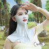 Maschera Facciale Estiva Sportiva con Protezione UV da Donna Coreana per Esterno, Golf e Alpinismo