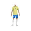 New Nike Brazil 2024 Stadium Home Men's Nike Dri FIT Soccer Replica Jersey FJ4284-706