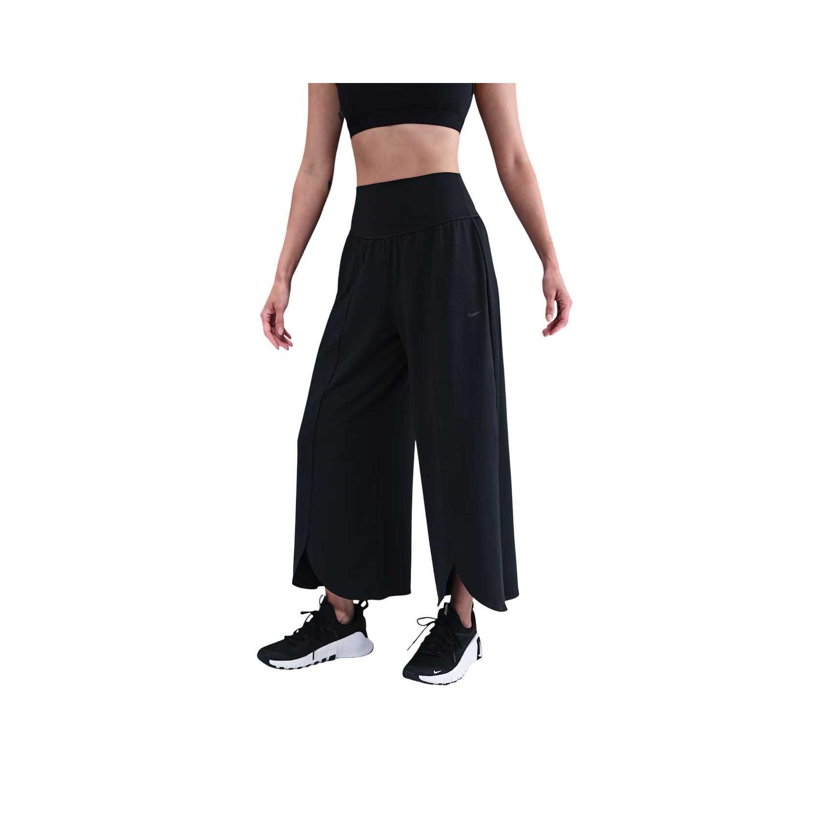 Nike Women s ONE Dri-FIT Relaxed Wide Leg Pants Black IH8593-010 S