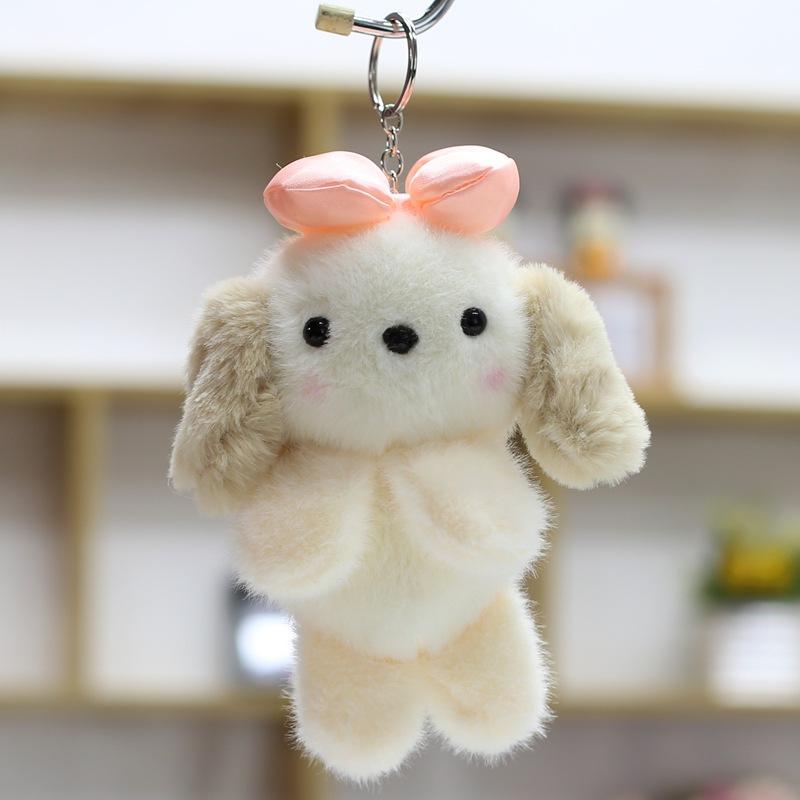 Niedlich und Niedlich Pfeil und Bogen Hund Anhänger Plüschtier Puppe Puppe Tasche Hängender Schlüsselanhänger Puppe