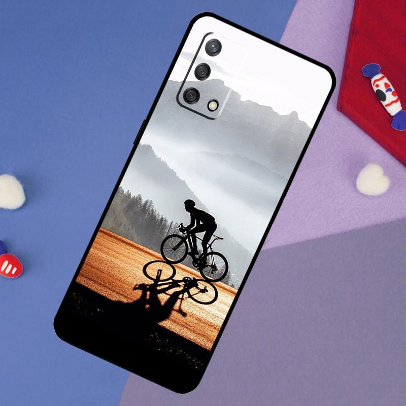 

Cycling Bike Case For OPPO A74 A94 A54 A17 A57 A77 A18 A58 A78 A98 A15 A52 A72 A5 A9 A53S A16 A76 A96 OPPO A16