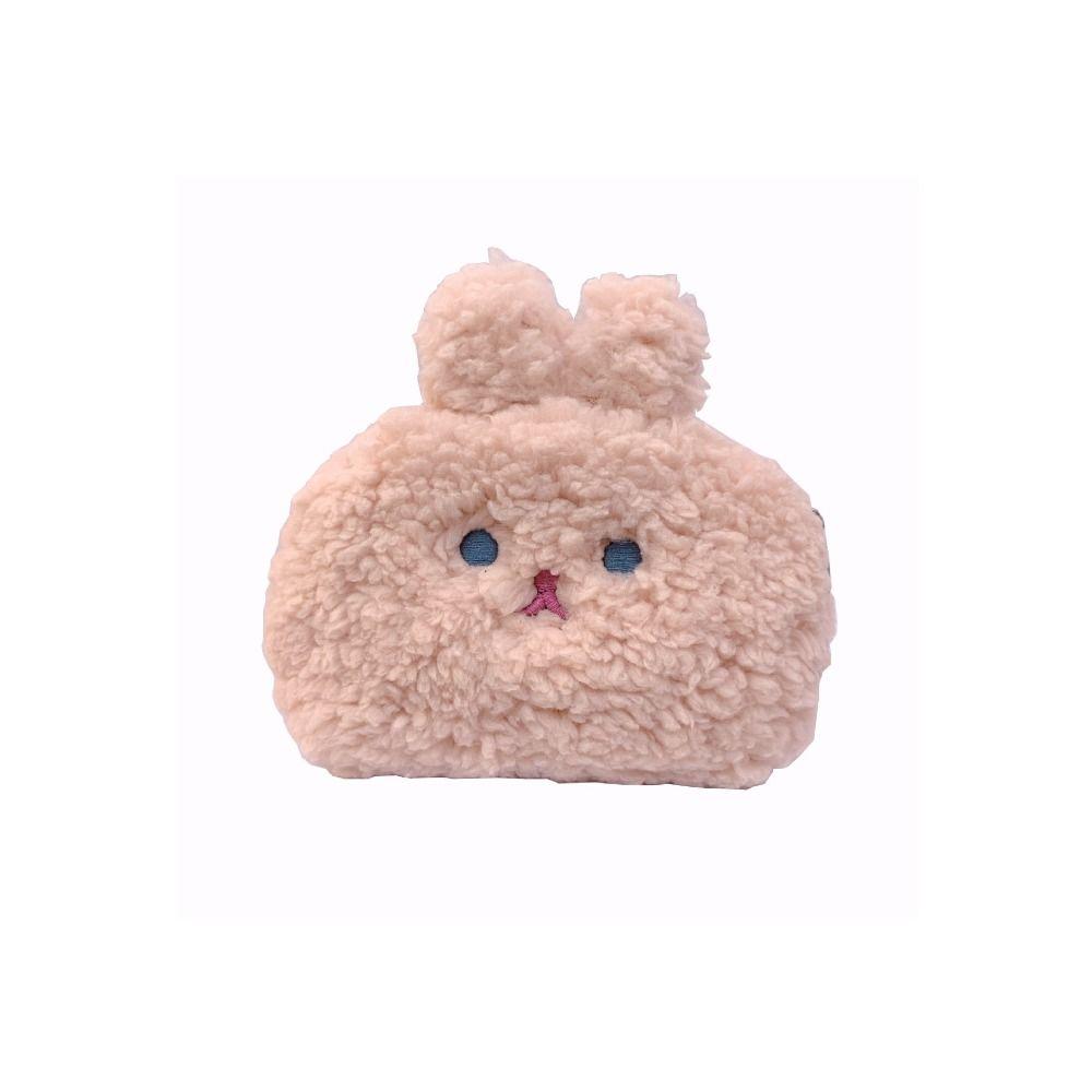 Plush Rabbit Animal Rabbit Money Bags Zipper Animal Zipper Bags  Children Gifts