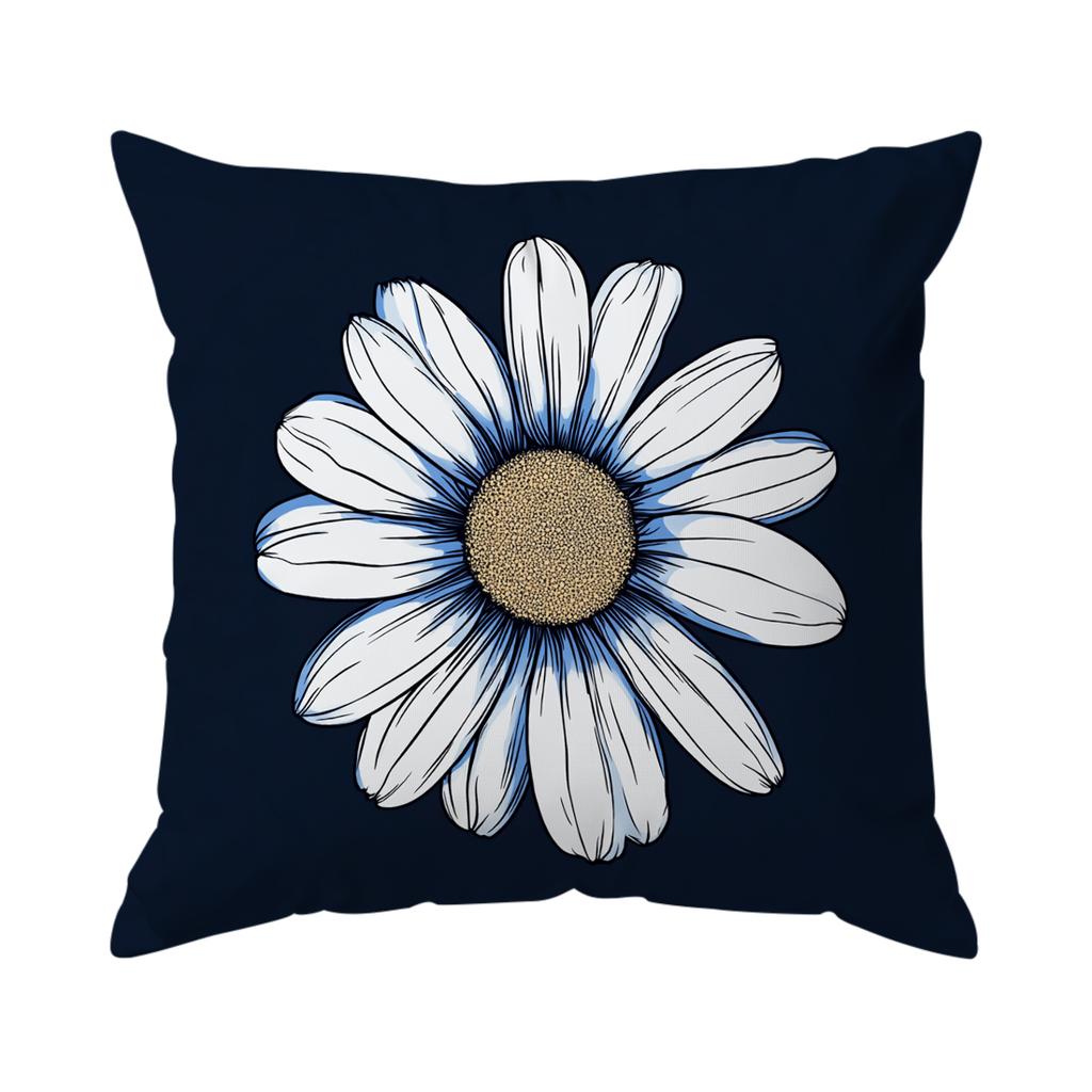 Modern Geometric Flowers Pillowcase Printed Polyester 40/45/50Cm Throw Pillowcover Decorative Sofa Cushion Pillowslip Home Decor