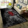 Tappeto Tappeto Rock Tappeto per Casa Soggiorno Camera da Letto Divano Zerbino Decorazione, Tappeto per Area Giochi Bambini Tappetino Antiscivolo