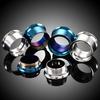 2Pcs/lot 2mm-30mm Stainless Steel Ear Stretcher Expanders Tunnels and Plugs Earrings Screwed Back Ear Dilations Ear Expansions