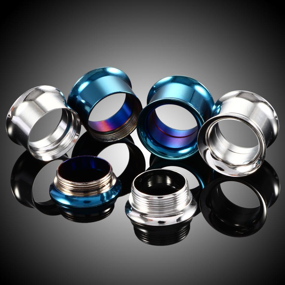 2Pcs/lot 2mm-30mm Stainless Steel Ear Stretcher Expanders Tunnels and Plugs Earrings Screwed Back Ear Dilations Ear Expansions