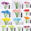 PU Artificial Flowers Parties Weddings 10 Head 10pcs 34cm