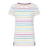 Lazy Jacks Womens/Ladies Breton Colour Block Stripe Short-Sleeved T-Shirt