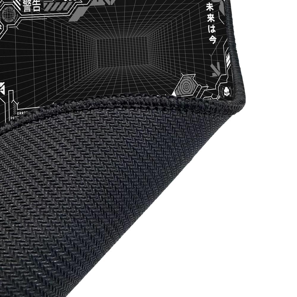 Mausepad Perspective Grid Desk Mat Gaming Mat Pad on The Table Office Gamer Accessorie Keyboard Mat White Mouse Pad Mouse Carpet