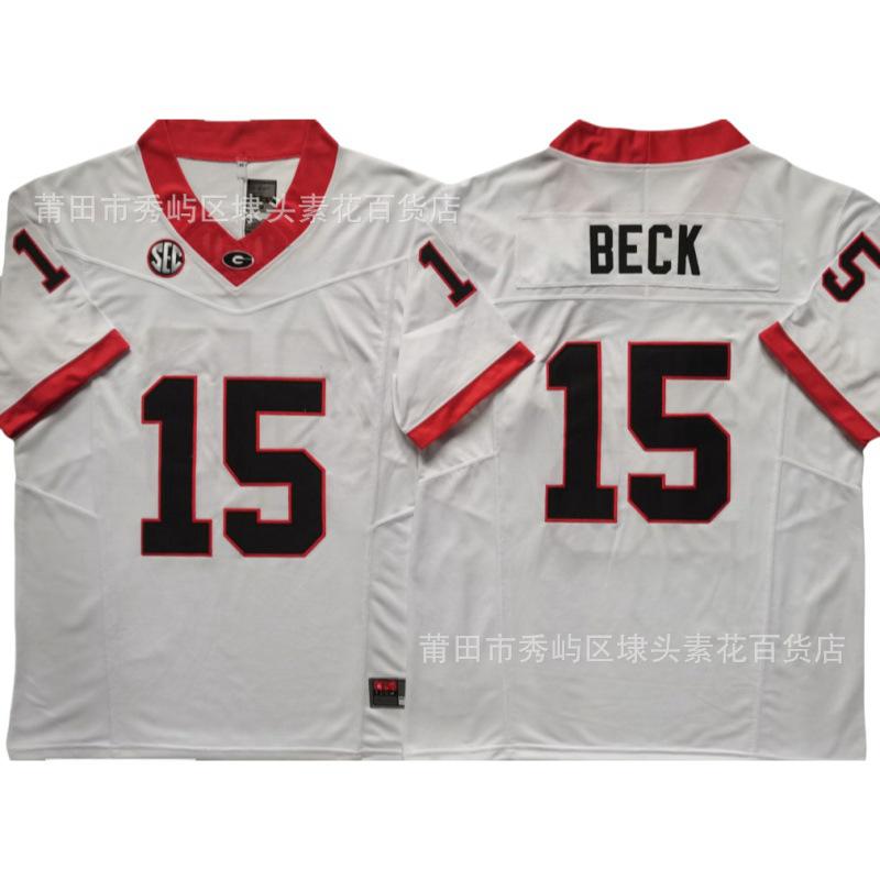 NCAA College Football Jersey Bulldogs Georgia Bulldogs Embroidery Spot Custom