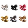 Wooden Rocking Horse Table Decoration Craft Centerpiece Ornament Art Furnishing Collectible Small Rocking Horses Figurine
