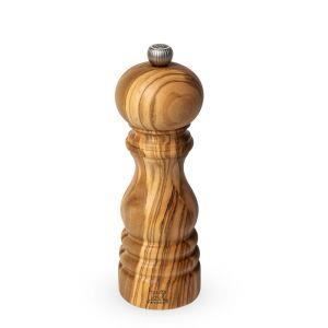 Moulin à sel - PEUGEOT SAVEURS - Paris - Bois d'olivier - 18 cm - Mécanisme en inox