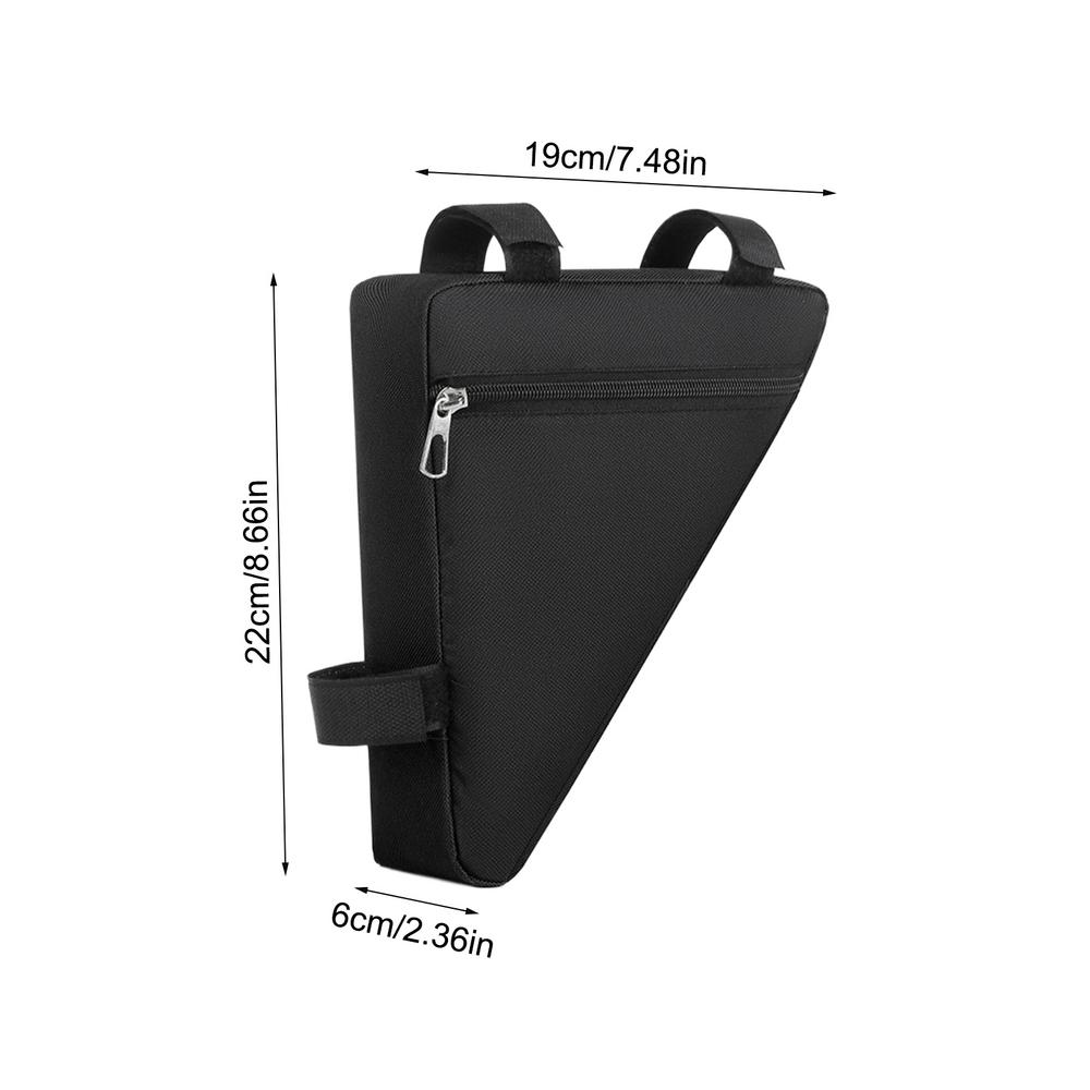 Cycling Frame Tool Bag Cycling Tool Bag Pouch Oxford Fabric Storage Tool For Storing Wallets Smartphones Cable Locks Repair