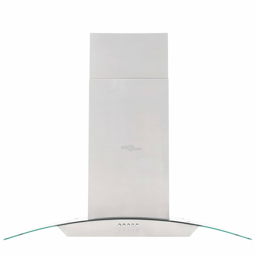 Vidaxl Campana Extractora De Techo 90 Cm Acero Inoxidable 756 M³/H Led - Imagen 3