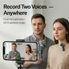 Wireless Microphone Lavalier Microphone for Video Recording - iPhone Mic Crystal Clear Recording with USB-C for Content Creators