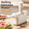 Large Capacity Sausage Making Tool with 3 Filling Nozzles Manual  Meat Stuffer  Kitchen Gadget