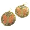 Les Trésors De Lily [M8117] - Designer Earrings 'Kathmandu' Butterflies