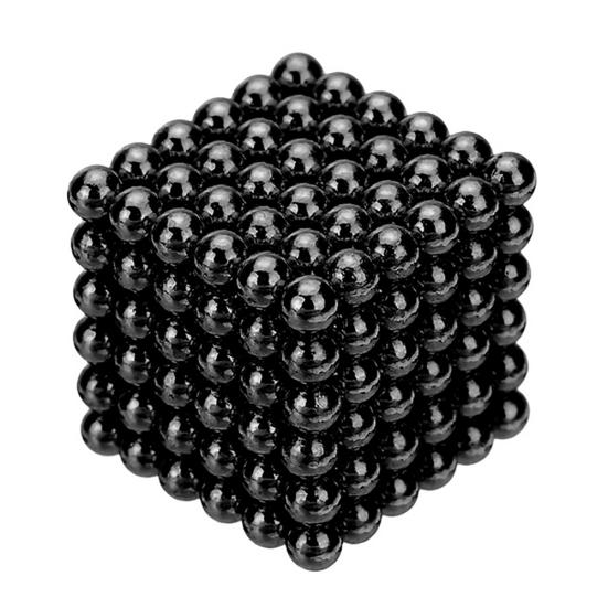 216Pcs 3mm Magic Block Puzzle Magnetic Ball Cube Children Early Education Gift