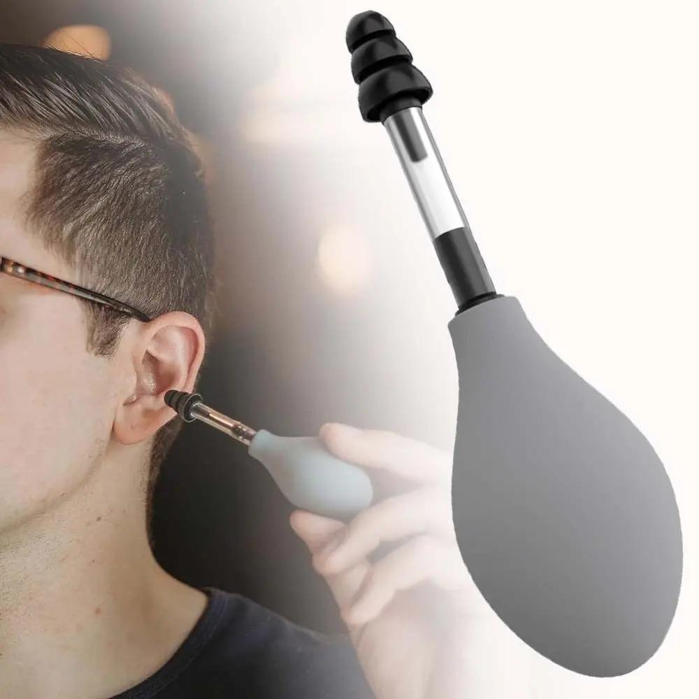 Black Grey Inner Ear Pressure Tool Silicone Relief Suction Device Soft Ear Pressure Tool  Airplane