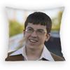 MMclovin Movie SSuperbad Pillow Case Antidustmite Pillowcase Invisible zipper silky short plush Sofa cushion cover