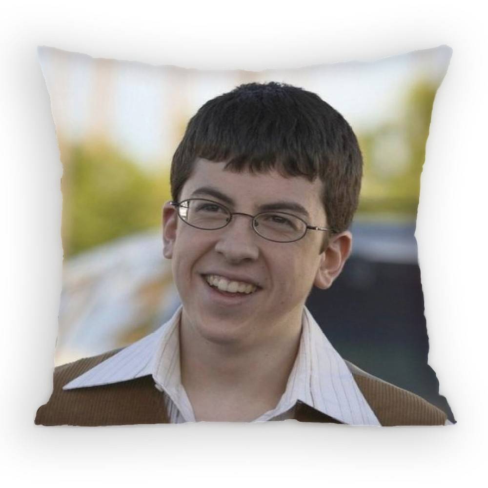 MMclovin Movie SSuperbad Pillow Case Antidustmite Pillowcase Invisible zipper silky short plush Sofa cushion cover