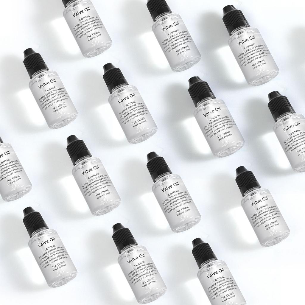 1/2/12Pcs 30ML Trumpet Valve Oil Lubricating Oil for Saxophone Clarinet Flute Trumpet Horn Brass Instrument Accessories