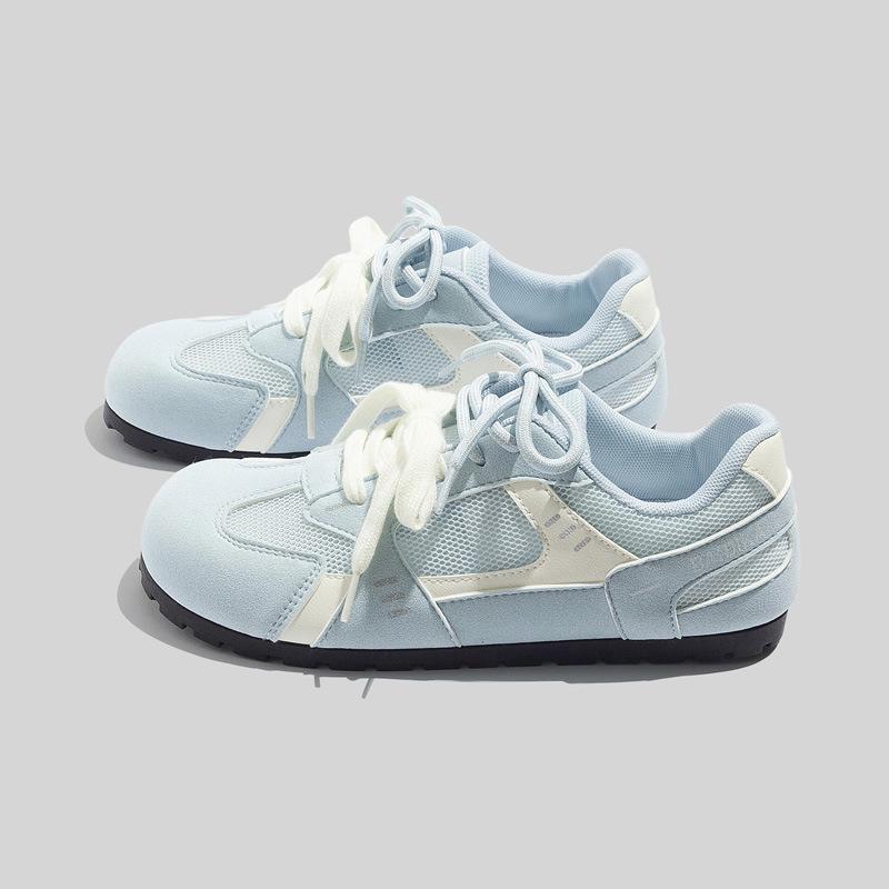Summer New Women Fashionable Casual Shoes Fashionable Single-layer Mesh White Shoes All-matching Sports Breathable Men Skate Shoes