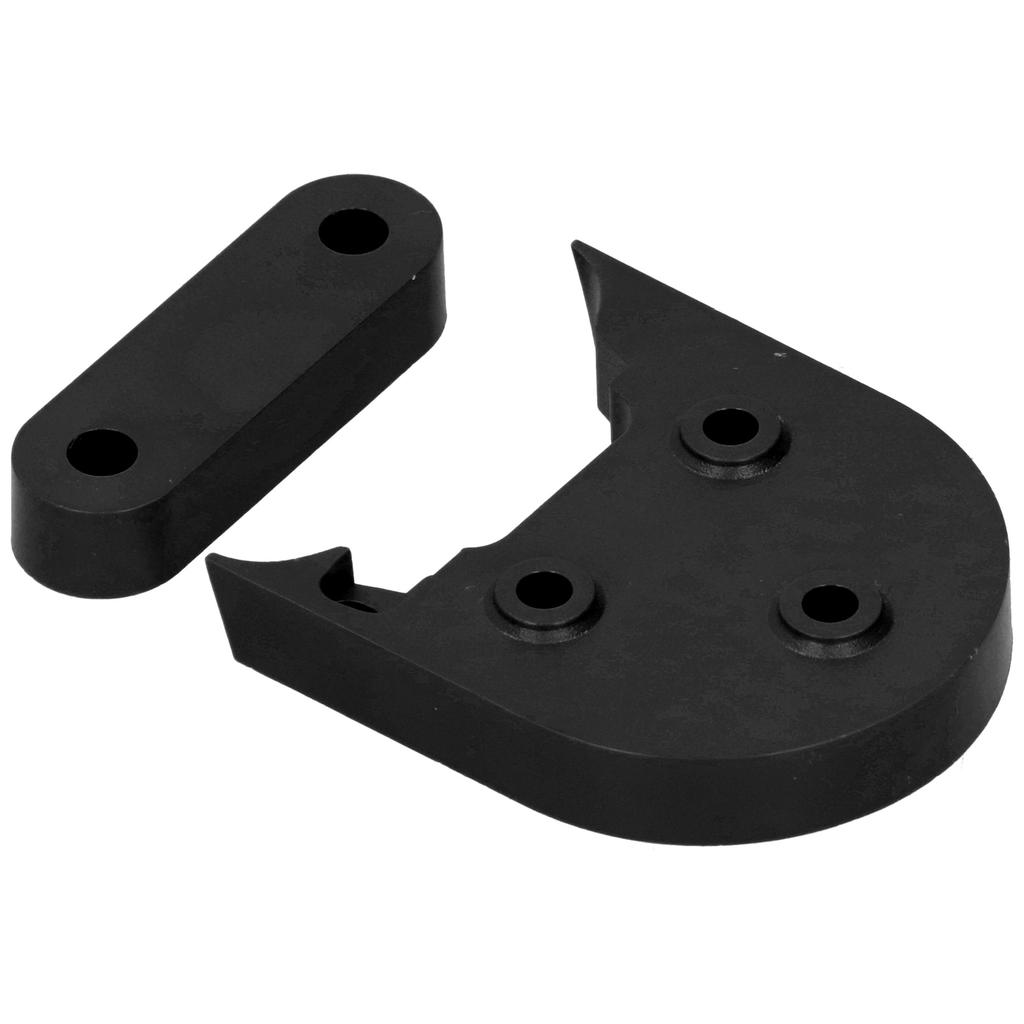 Electric Scooter Mudguard Spacer Foot Gasket for Xiaomi M3651SPROPRO2 Outdoor SuppliesBlack