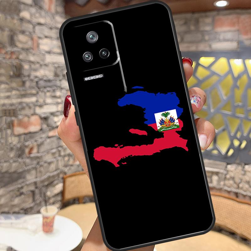 Haiti Haitian Flag Case For Xiaomi 14T Pro 13T 11T 12T 13 14 15 Ultra POCO X6 X7 Pro X3 X5 M6 F5 F6 Pro Cover