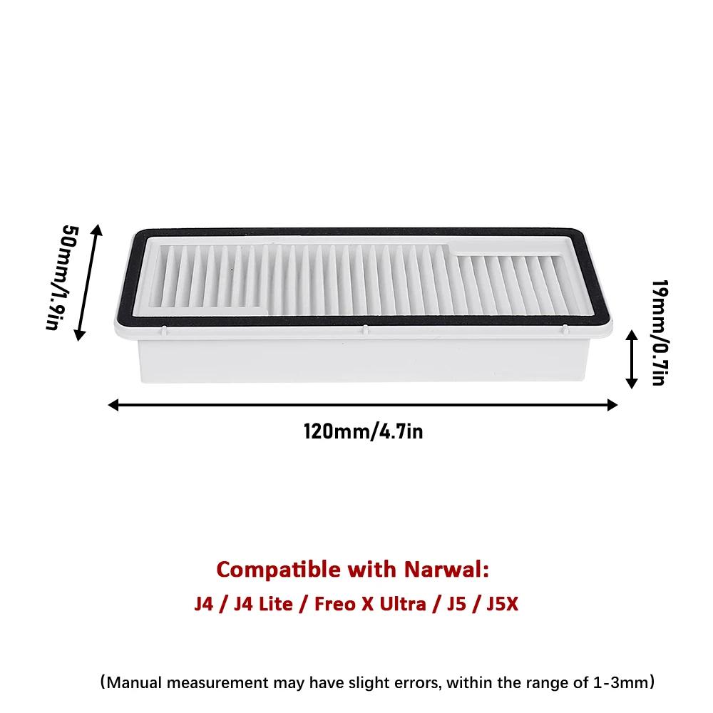 Wischmopptücher Rollbürsten Seitenbürsten Hauptbürste Filter Ersatz für Narwal Freo X Ultra /J4 /J4 Lite Staubsauger Zubehör Teile