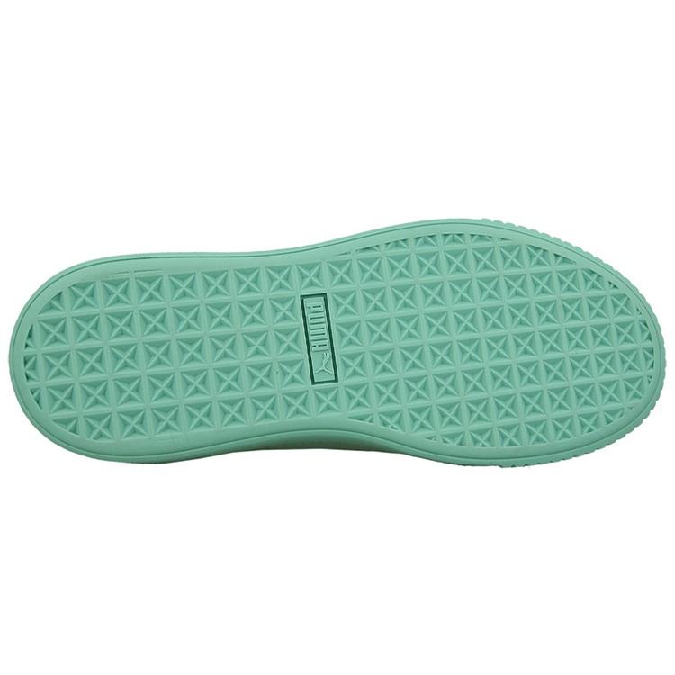 (WMNS) PUMA Basket Platform Reset 'Peppermint Green' Women's 363313-03