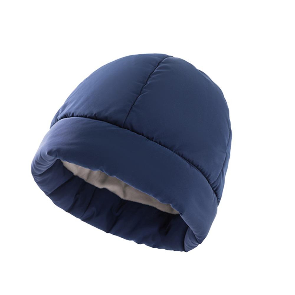 Ear Protection Quilted Fluffy Cap Lightweight Postpartum Windproof hat Down Beanies Hat Girls