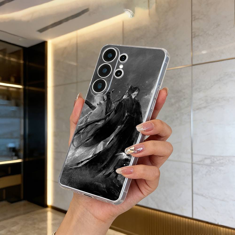 

The Grandmaster- of -Demonic -C-Cultivation Clear Soft Silicone Phone Case forSamsung S25, S24, S21, S22, S23, S30, S20, Plus Samsung S20fe