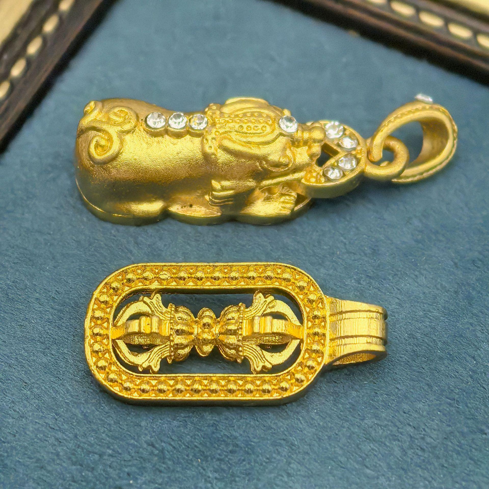 2024 Pixiu Vajra Clavicle Necklace: New Chinese Style with Elegant Alloy Design