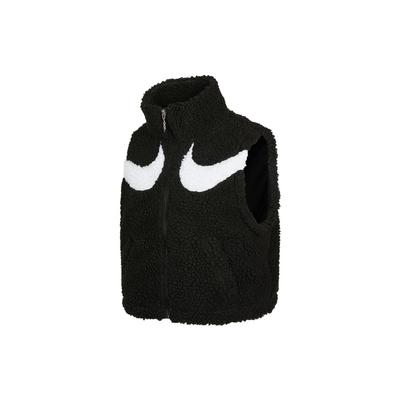 Sport Casual Warm Stand Collar Vest Women Vest Black DH1092-010