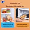 Miao Jie Microwaveable Disposable Food Containers: High-Grade, Heat-Resistant, and Easy to Carry Sealed Storage Boxes for Takeout.