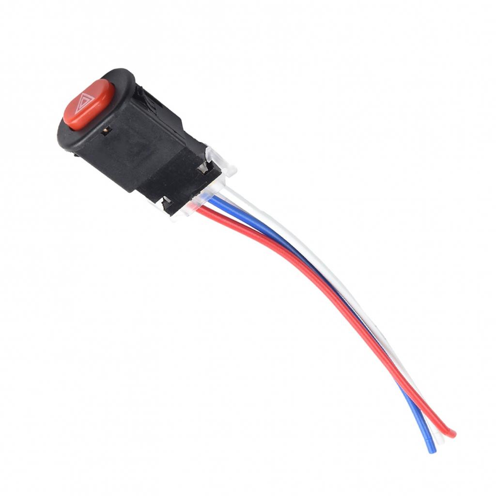 Motorcycle Switch Hazard Light Switch Button Double Flash-Emergency-Lamp