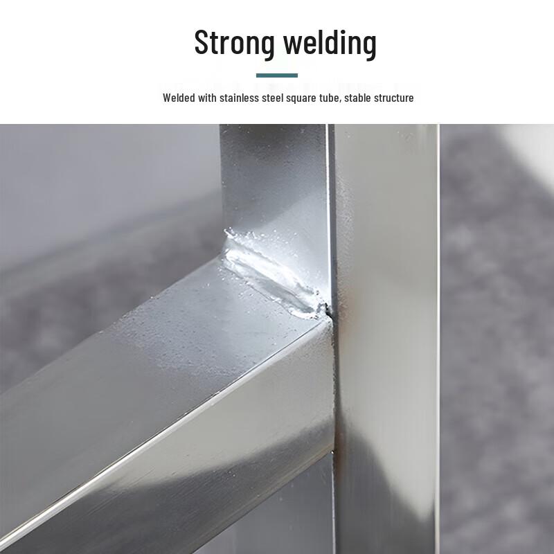 Jingwei 304 Stainless Steel Square Work Stool