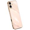 XINLI For iPhone 16 Case TPU Phone Cover with Electroplating Frame