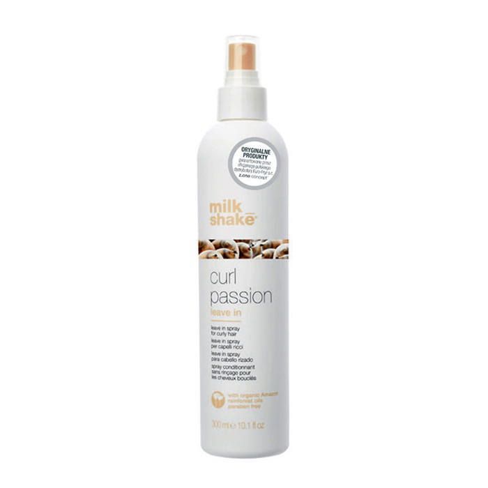 Spray Sans Rinçage - MILK SHAKE - CURL PASSION - Nourrissant - Cheveux Bouclés - Souplesse