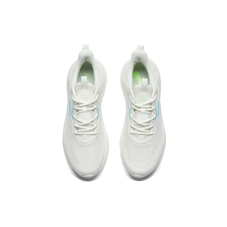 Anta Ling Yun 3 Comfortable Cushioning Slip Resistant Abrasion Resistant Lightweight Low Top Running Shoes Men's White 912235540-1