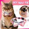 Pet Collar Bow English Collar Strap, Head Safety Socket Dog Collar With Bow And Bell For Dogs, Cats And Rabbits