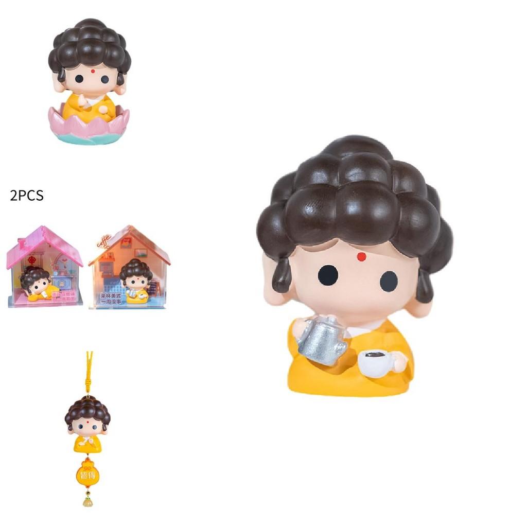 Playful Resin Buddha Decor With Backgrounds For Relaxing Atmosphere In Any Room