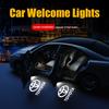 2026 Hot For Toyota Hub Caps 2Pcs LED Car Door Projector Logo Welcome Light Accessories For Toyota 86 Mirai Supra Prado Alphard