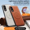 Wireless Charging Magnetic Case for OPPO A5 5G 4G Protective Cover PU Leather Hard Back Shell Coque Funda