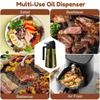 Kitchen Olive Oil Dispenser Bottle 470ml/16oz BBQ Baking Salad Vinegar Soy Sauce Sprayer Containers Spray and Pour Oil Pot